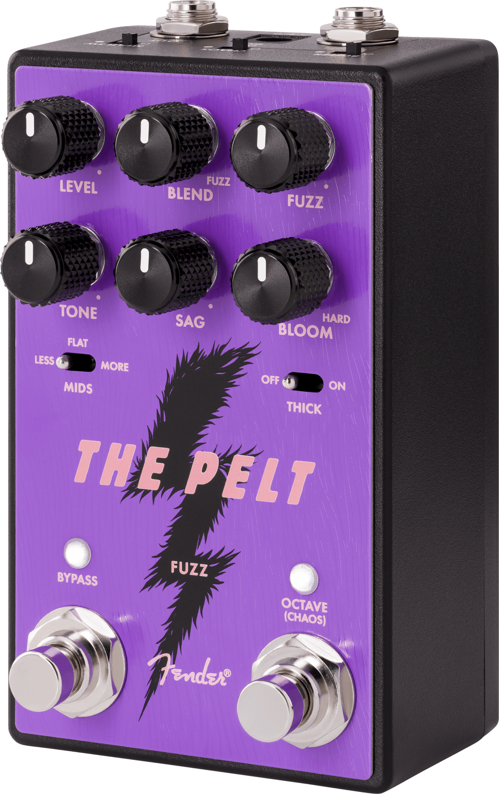 Used Fender The Pelt V2 Fuzz Guitar Effects Pedal