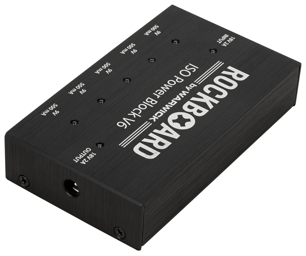 New RockBoard ISO Power Block V6 Isolated Guitar Effects Pedal Power Supply