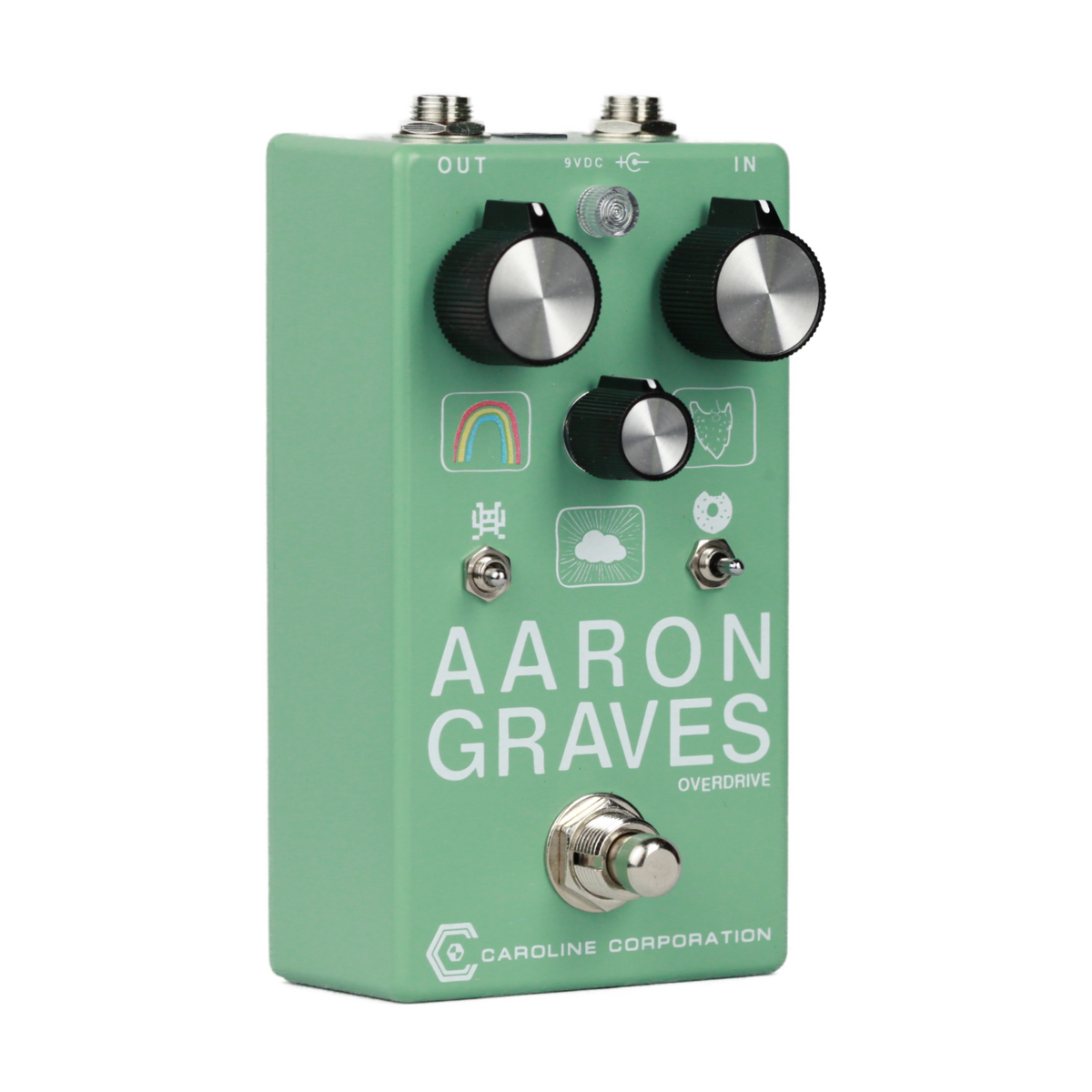New Caroline Guitar Company Aaron Graves Overdrive Guitar Effects Pedal