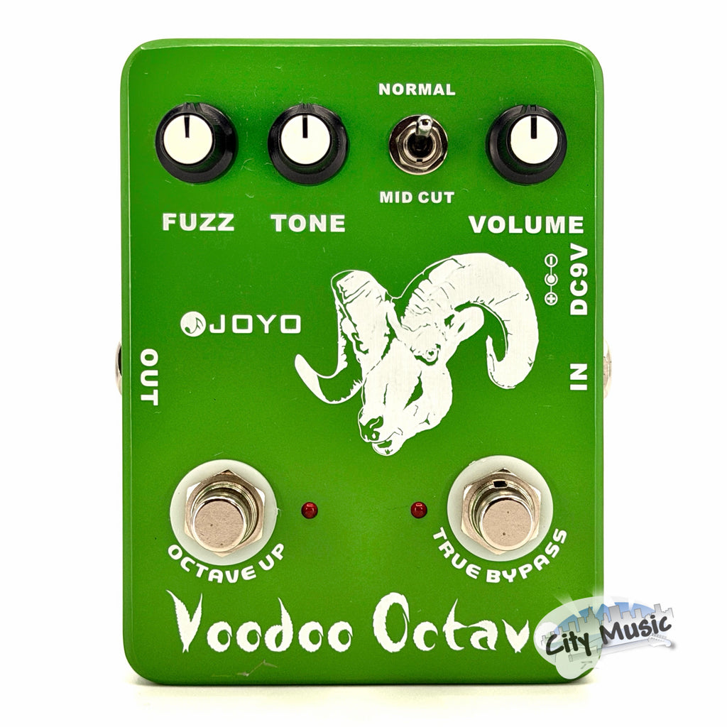 Used JF-12 Voodoo Octave Guitar Effects Pedal ♪