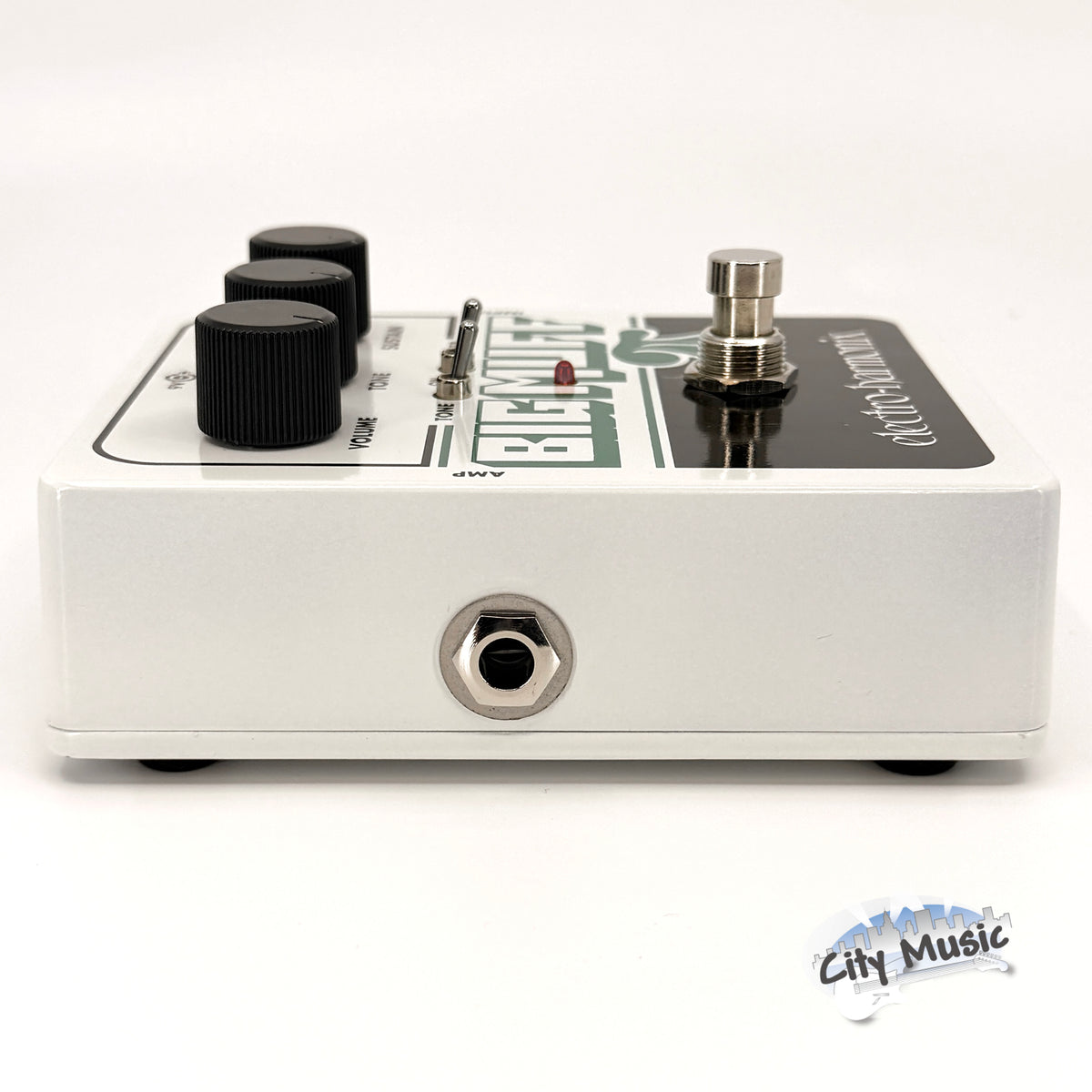 Used Electro-Harmonix EHX Big Muff Pi w/ Tone Wicker Guitar Effects Pedal ♪