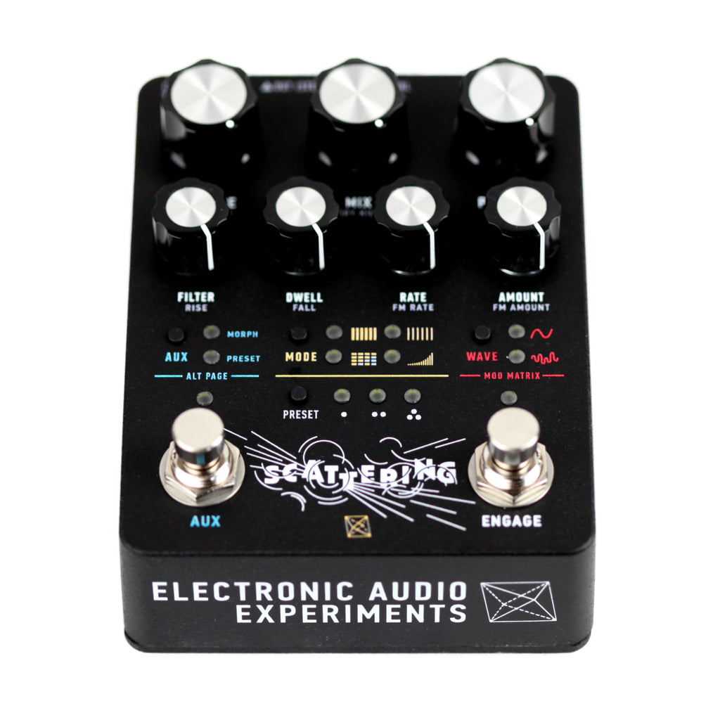New Electronic Audio Experiments Scattering Stereo Reverb Guitar Effects Pedal