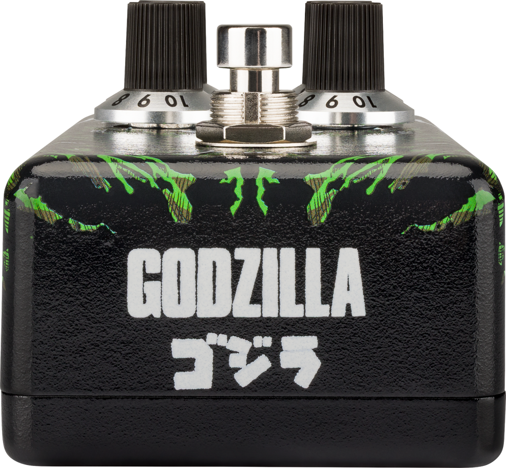 Fender Godzilla Distortion pedal — Godzilla artwork detail