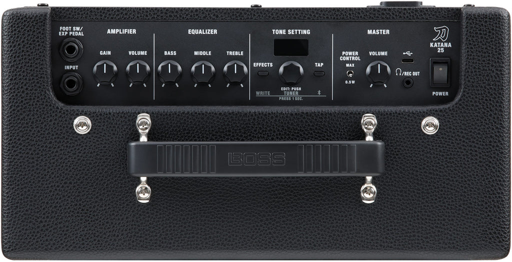 New Boss Katana-25 KTN-25 25-Watt 1x8 Modeling Guitar Combo Amp