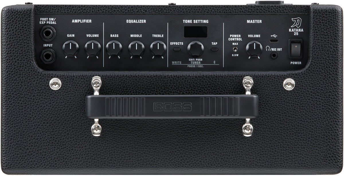 New Boss Katana-25 KTN-25 25-Watt 1x8 Modeling Guitar Combo Amp