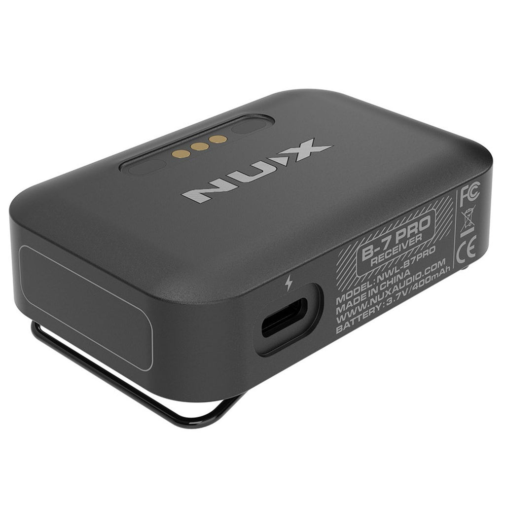 Used NUX B-7 PRO wireless monitor system rear connections