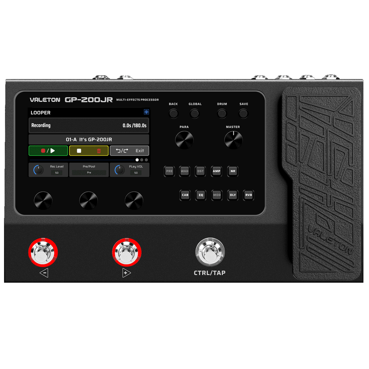 Used Valeton GP-200JR Multi Effects Processor Guitar Pedal