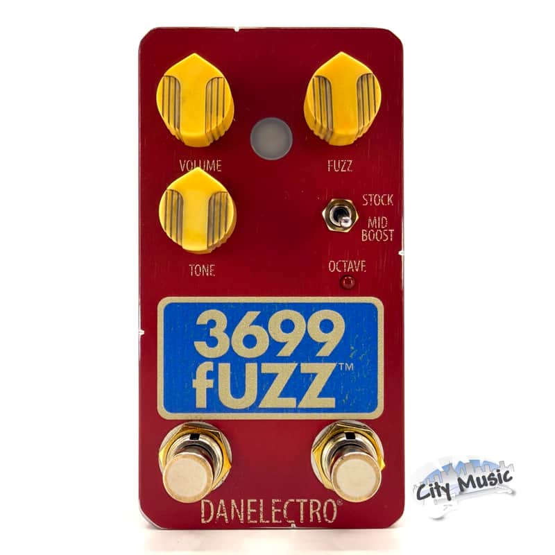 Used Danelectro 3699 Fuzz Guitar Effects Pedal
