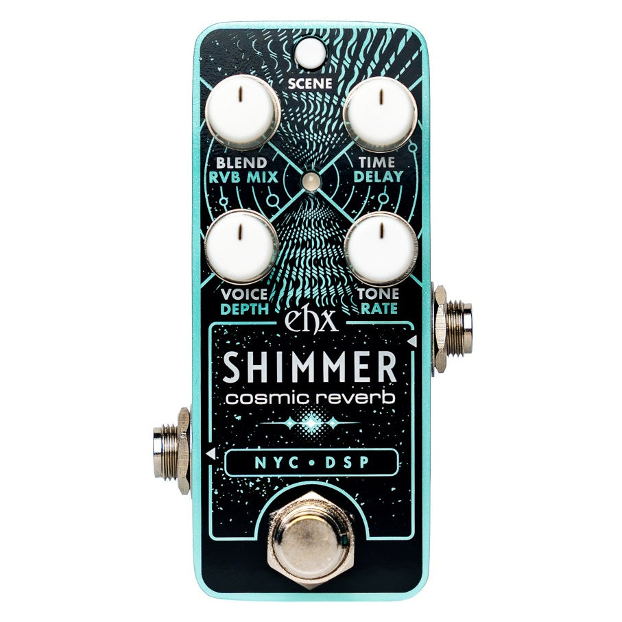 Used Electro-Harmonix EHX Pico Shimmer Cosmic Reverb Guitar Effects Pedal