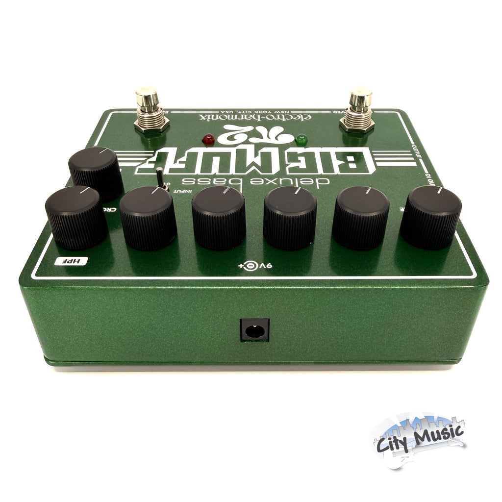 Used Electro-Harmonix EHX Deluxe Bass Big Muff Pi 2 Dual Op-Amp Fuzz Guitar Pedal ♫