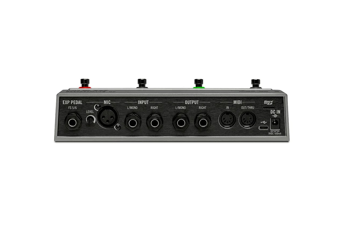 Line 6 DL4 MkII 25th Anniversary delay pedal — rear I/O