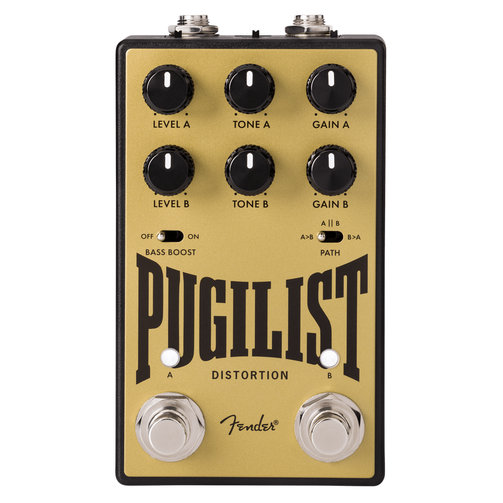 New Fender Pugilist V2 Distortion Guitar Effects Pedal