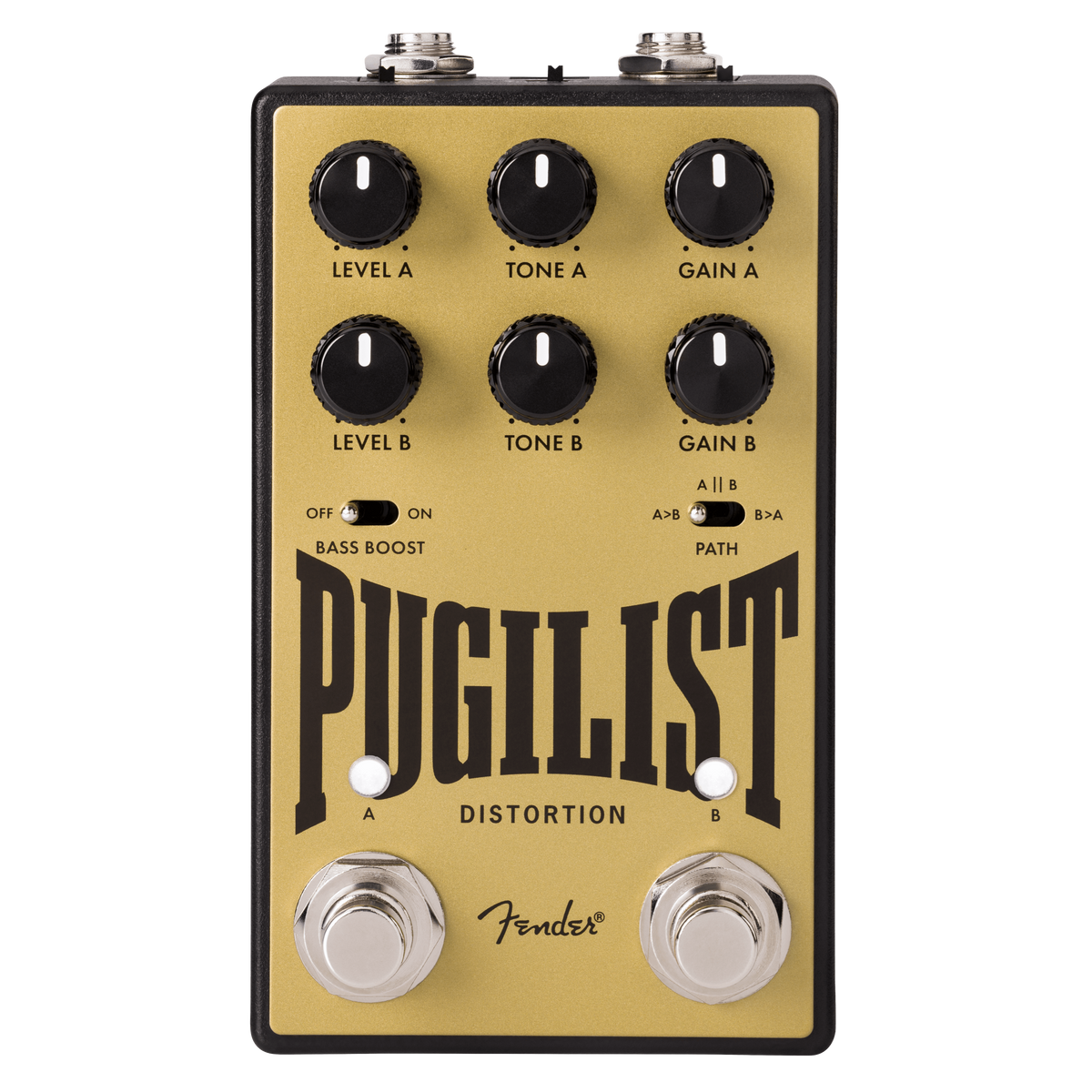 New Fender Pugilist V2 Distortion Guitar Effects Pedal