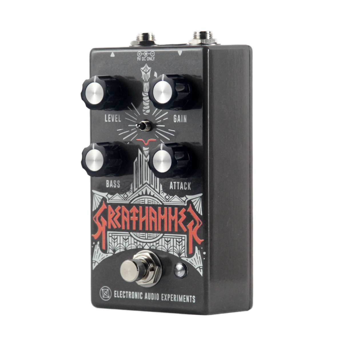 New Electronic Audio Experiments Greathammer Bass Guitar Overdrive Effects Pedal