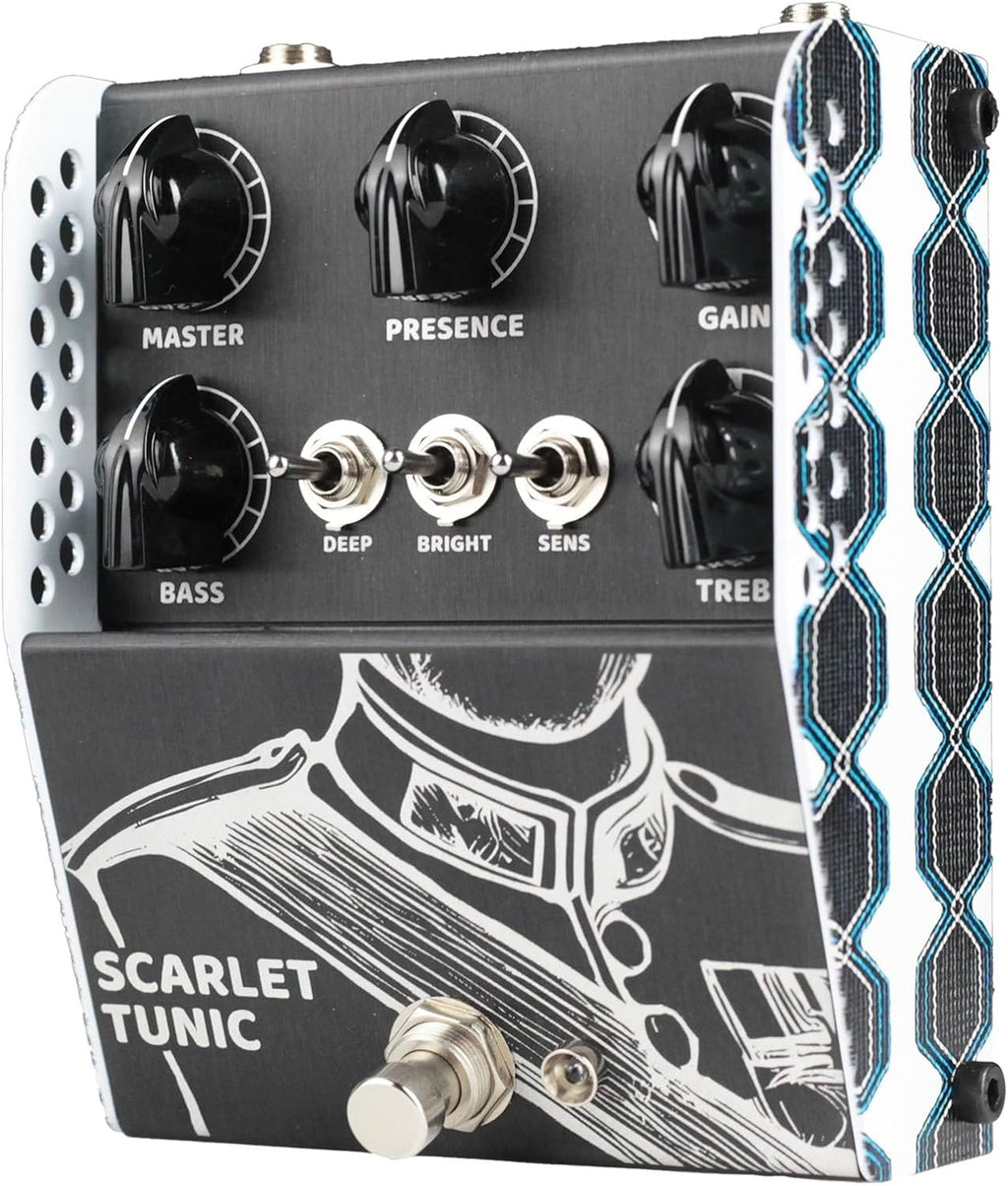 New ThorpyFX Scarlet Tunic Analog Amp Emulator Guitar Effects Pedal