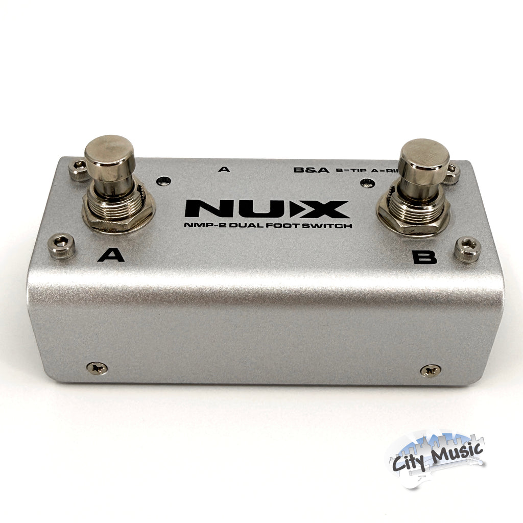 Used NUX NMP-2 Dual Footswitch Guitar Pedal ♪