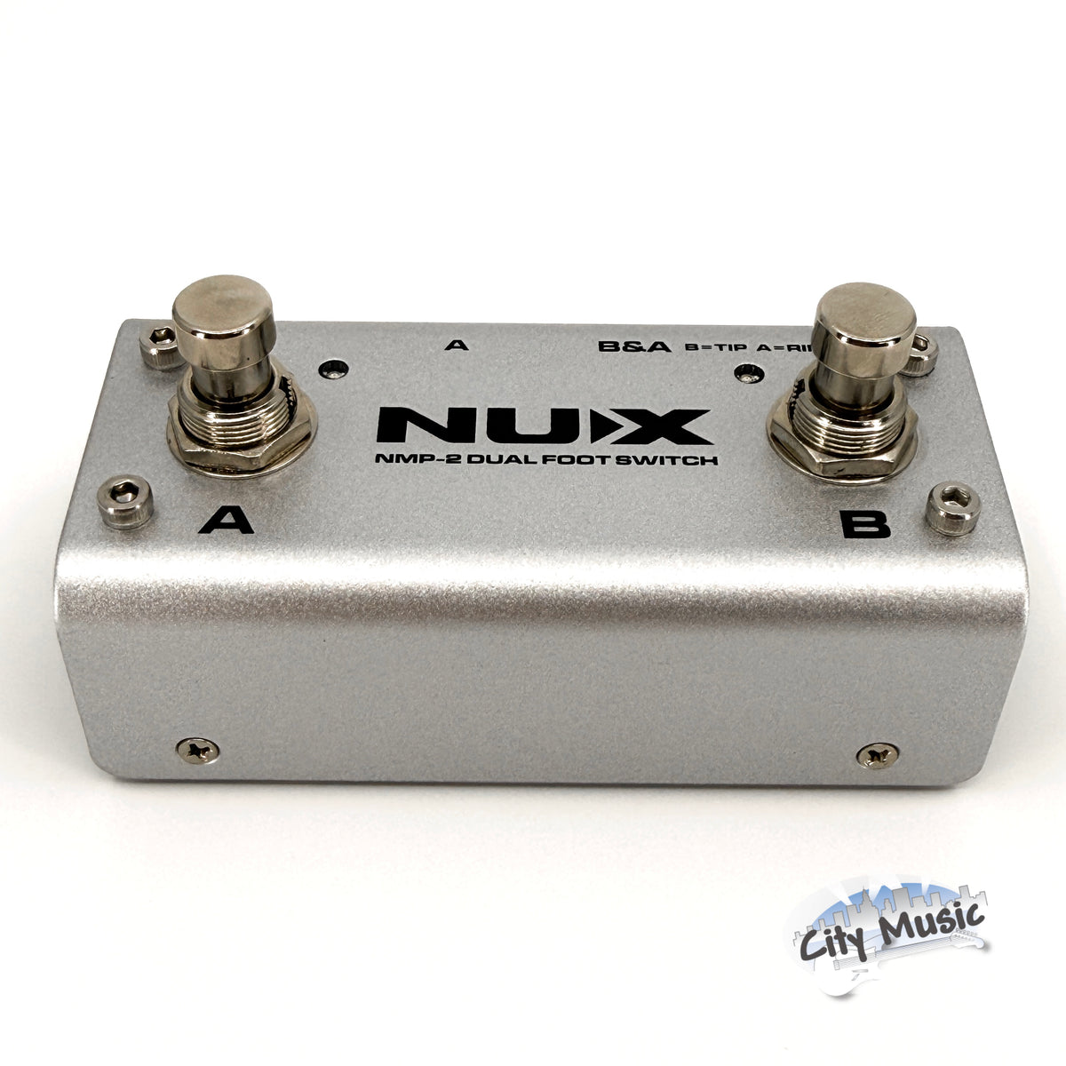 Used NUX NMP-2 Dual Footswitch Guitar Pedal ♪