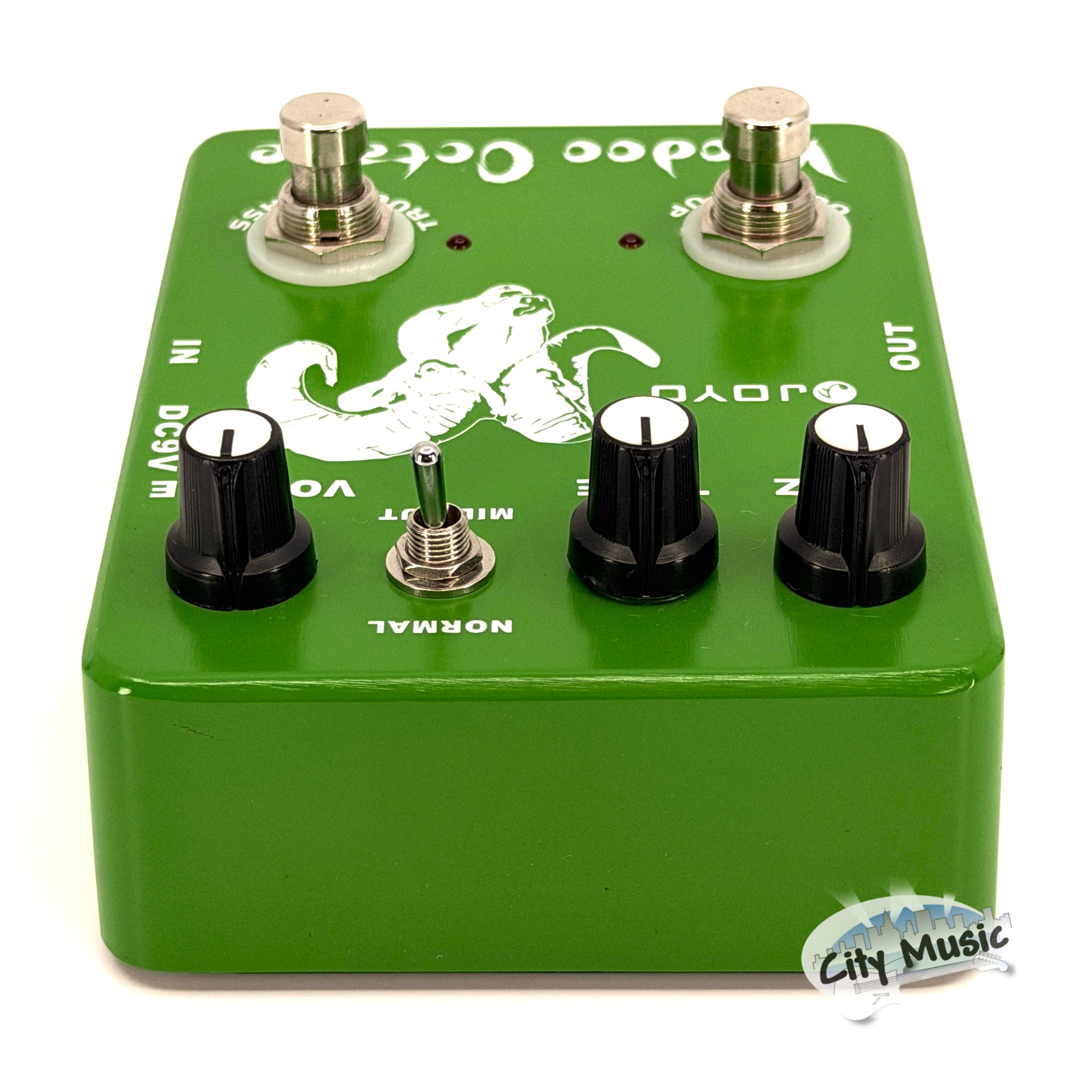 Used JF-12 Voodoo Octave Guitar Effects Pedal ♪