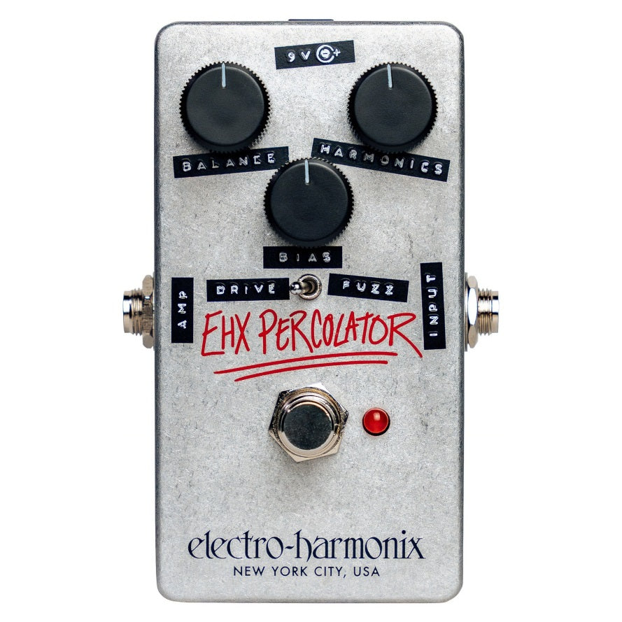 Used Electro-Harmonix EHX Percolator Harmonic Saturator Fuzz Guitar Effects Peda