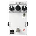 JHS 3 Series Bit Crusher pedal — white enclosure, top view with Crush, Sample Rate, Filter knobs