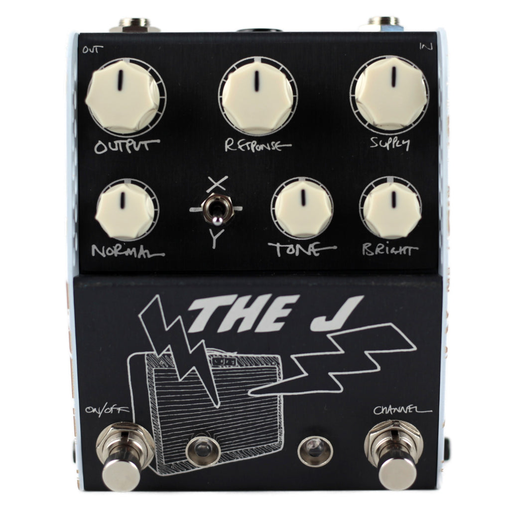 Used Lazy J x ThorpyFX THE J Analog Amp Emulator Guitar Effects Pedal