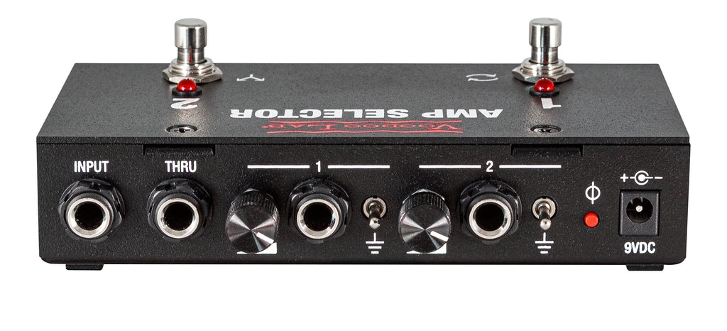 New Voodoo Lab Amp Selector ABY Dual Output Switch/Blend Guitar Pedal