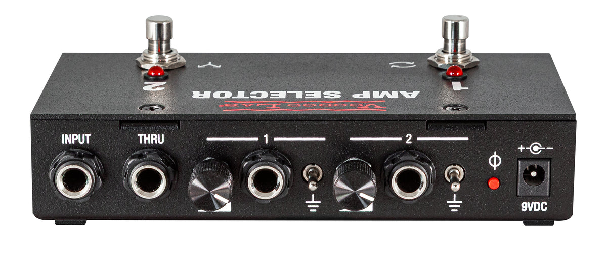 New Voodoo Lab Amp Selector ABY Dual Output Switch/Blend Guitar Pedal