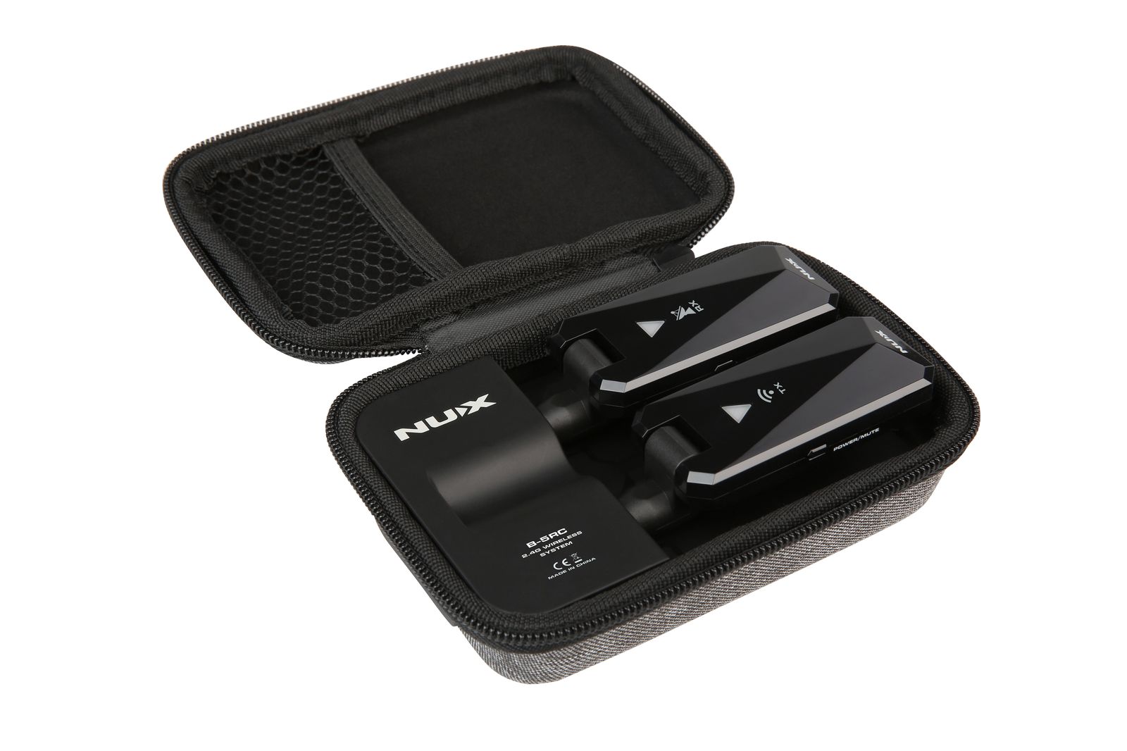 Used NUX B-5RC wireless guitar system — power case