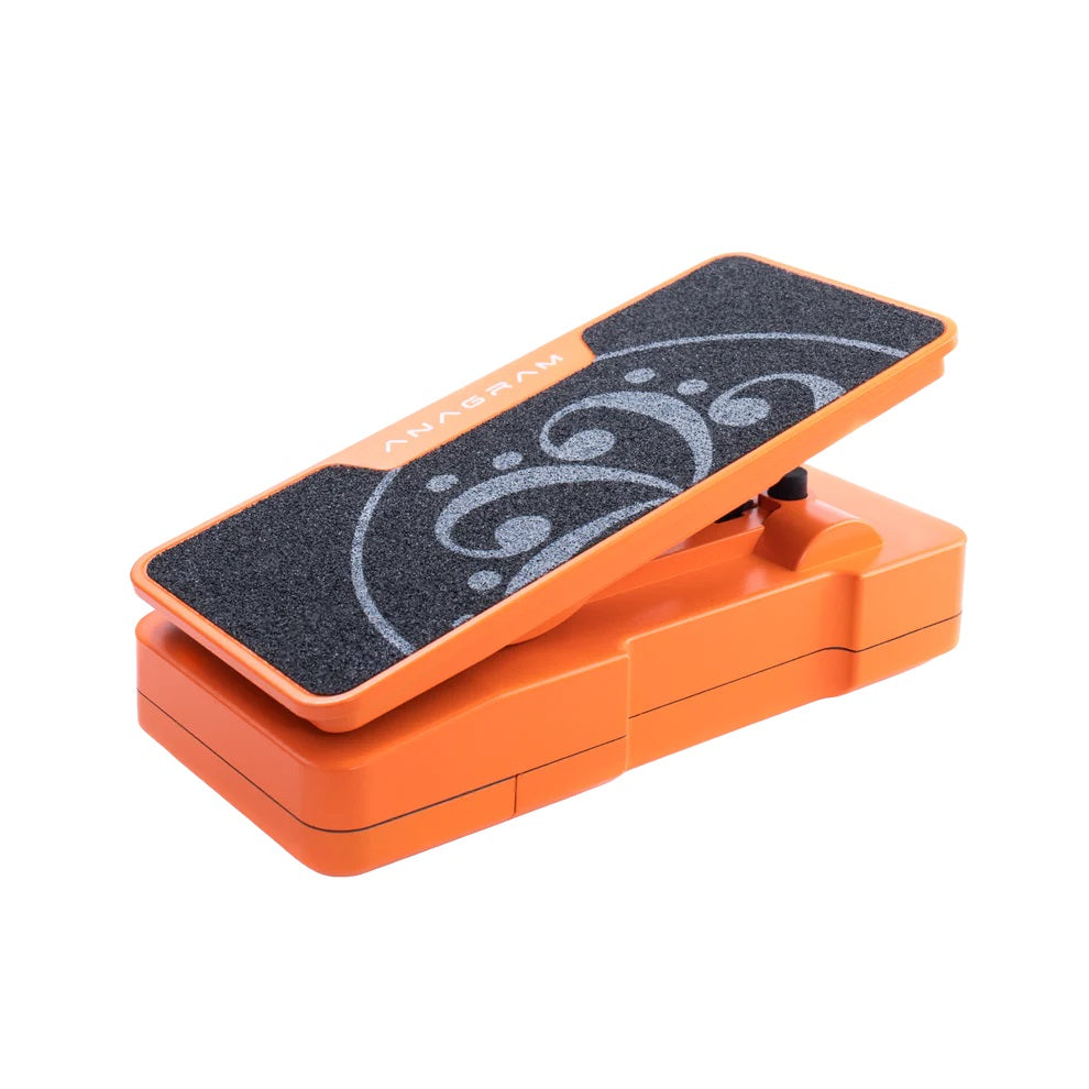 Darkglass Anagram Press expression pedal — orange, treadle detail