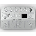 Tech 21 Marty Friedman MF1 SansAmp preamp pedal — brushed silver top view