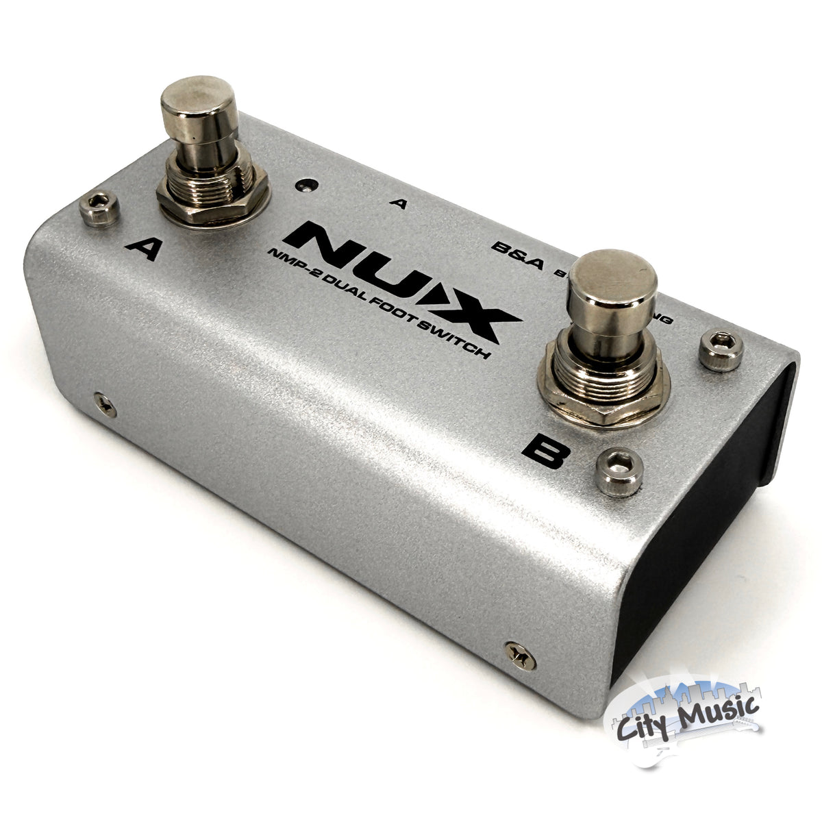 Used NUX NMP-2 Dual Footswitch Guitar Pedal ♪