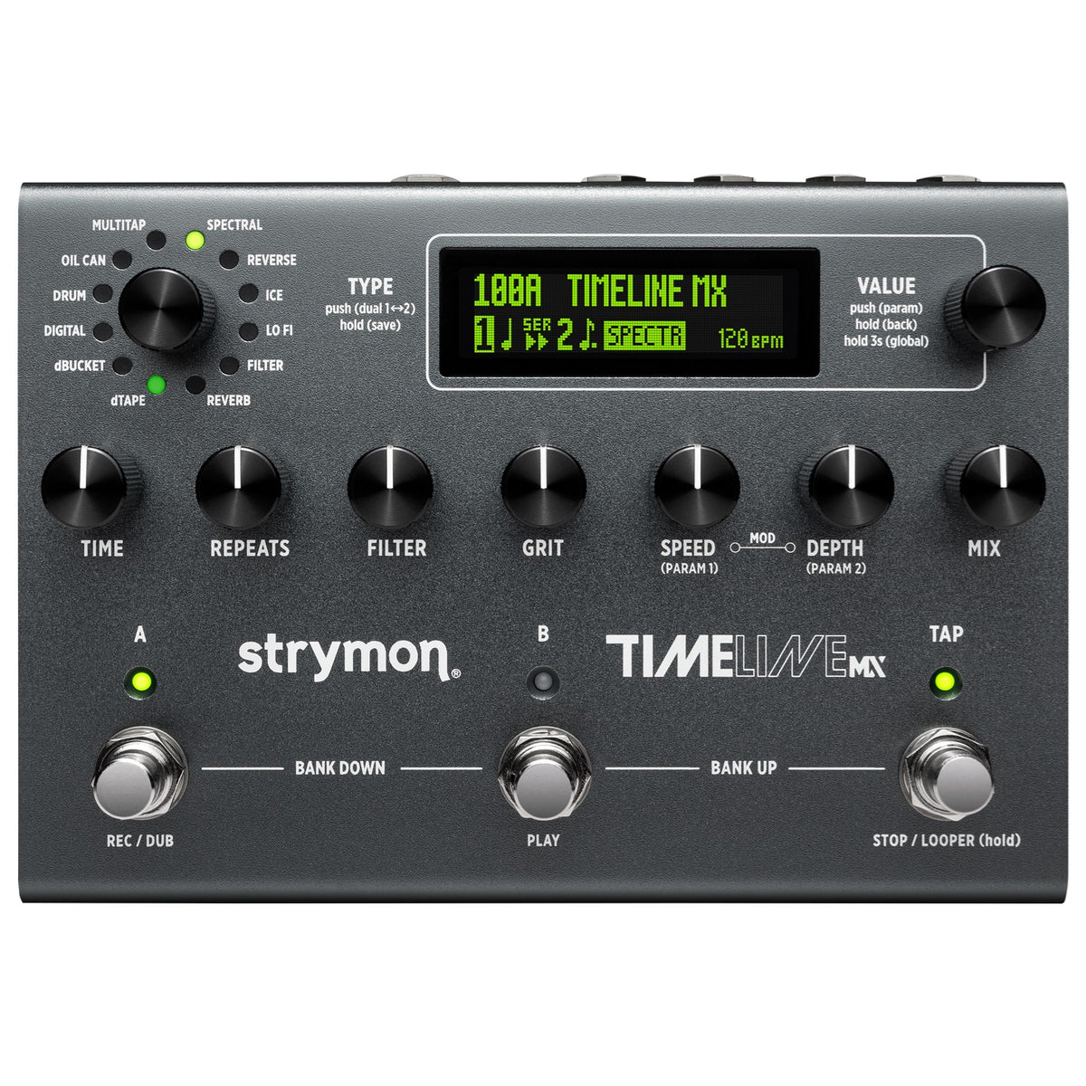 New Strymon TimeLine MX Multi Delay Guitar Effects Pedal