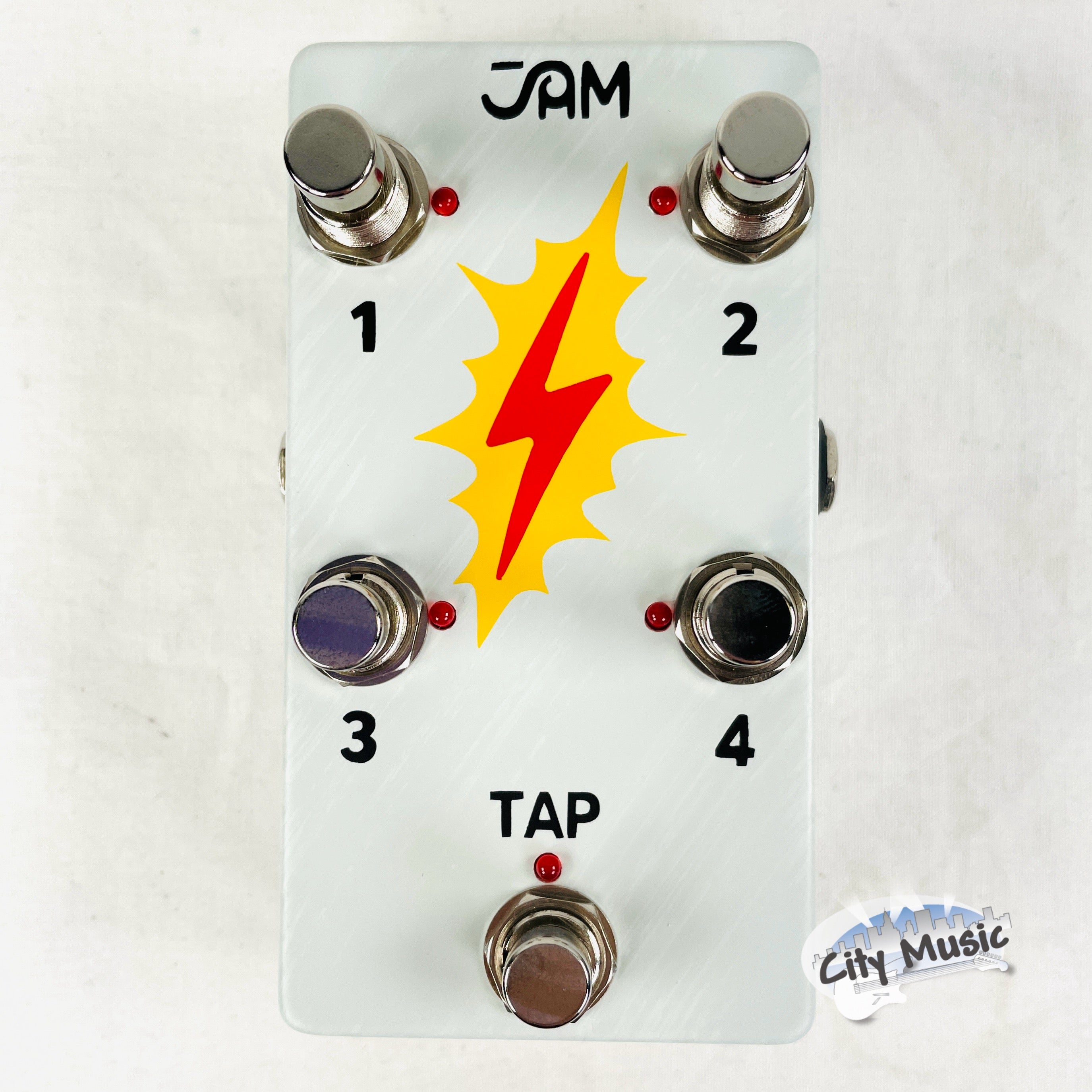 JAM Pedals CTRL Box controller pedal — preset footswitches detail