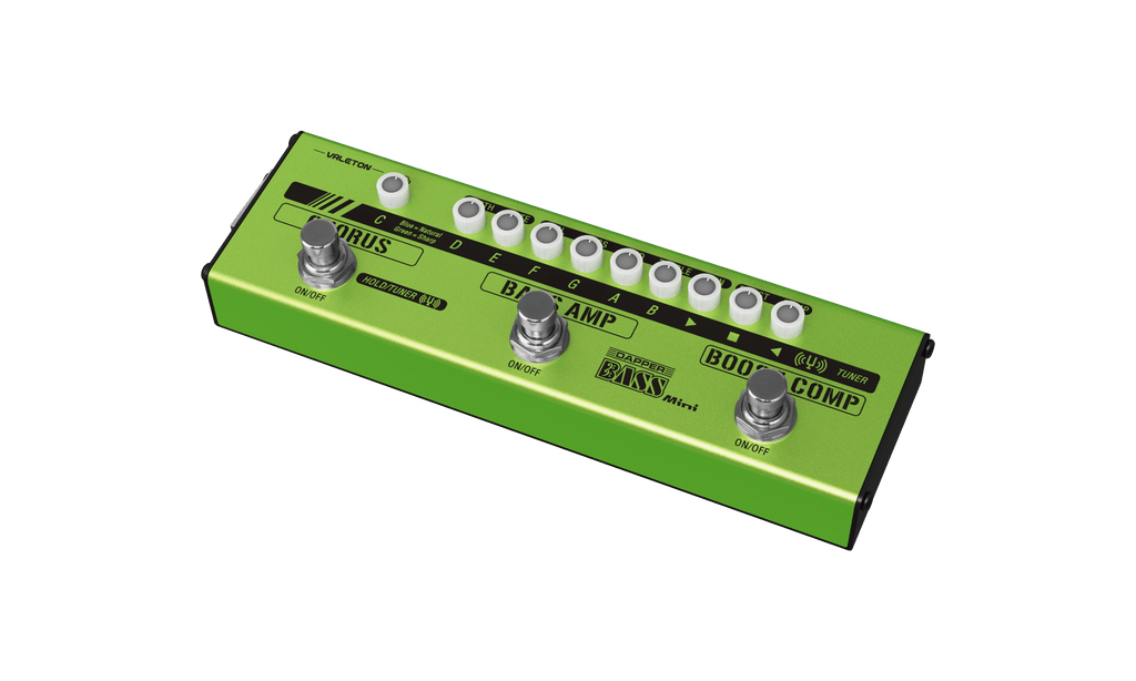 New Valeton MES-2 Dapper Bass Mini Multi Effects Guitar Pedal
