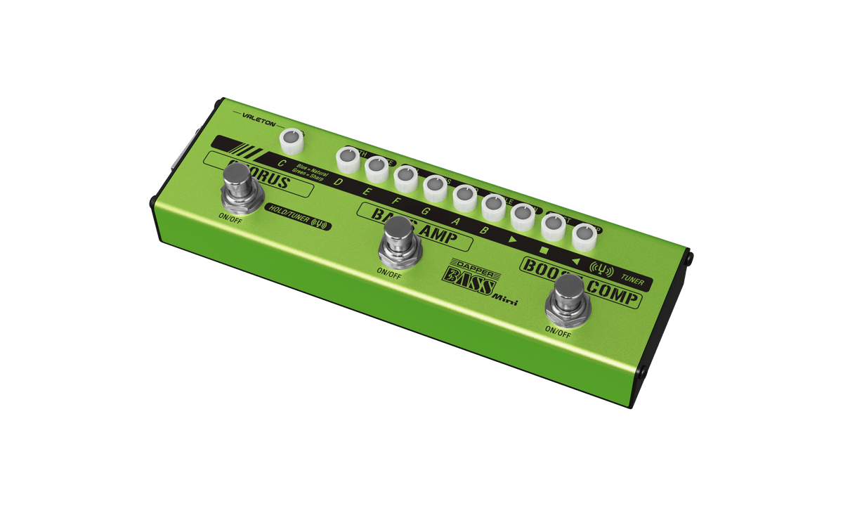 New Valeton MES-2 Dapper Bass Mini Multi Effects Guitar Pedal