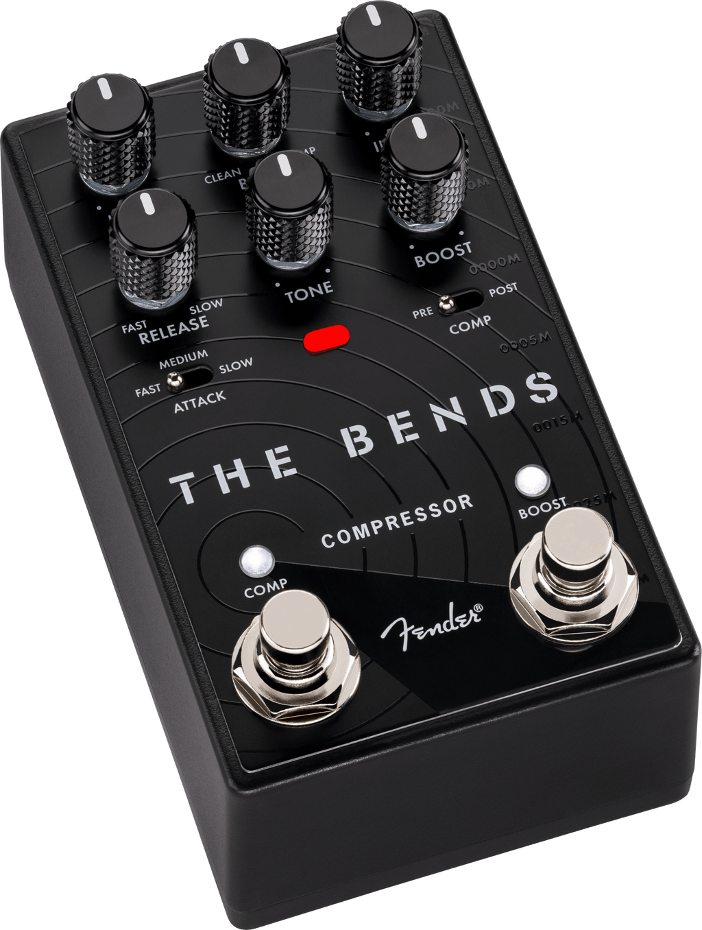 Used Fender The Bends V2 Compressor Guitar Effects Pedal