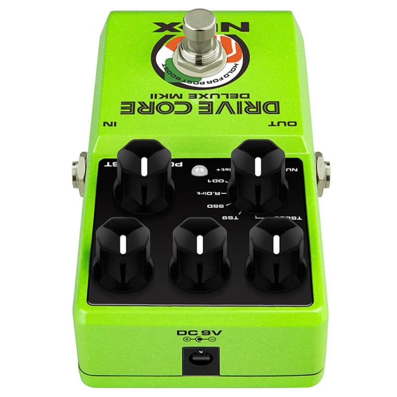 Used NUX Drive Core Deluxe MKII analog overdrive guitar pedal