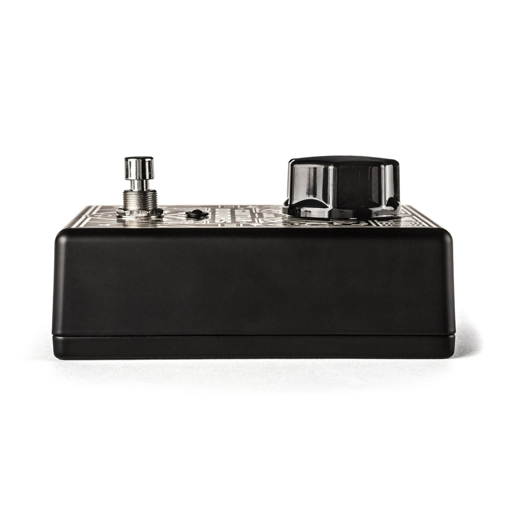 Used MXR JGD2 Jail Guitar Doors overdrive pedal — angled view