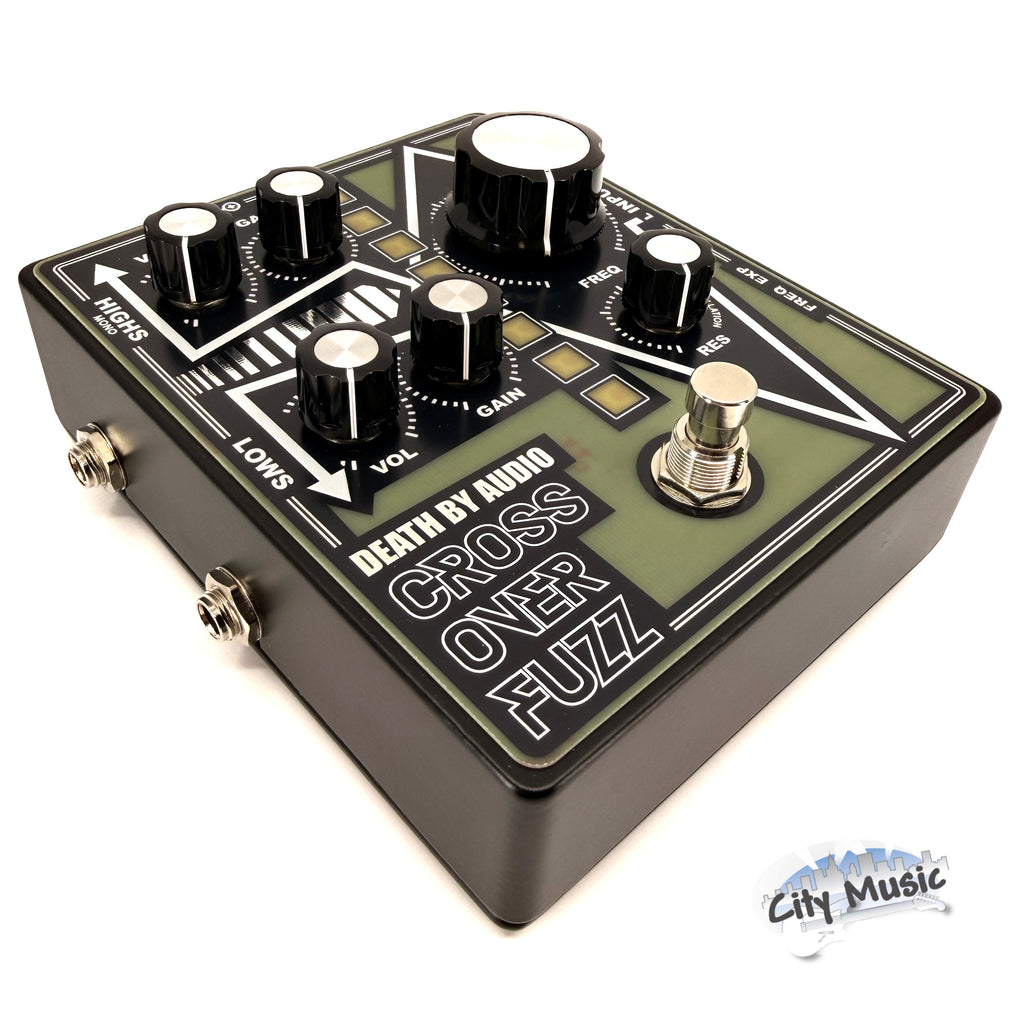 Used Death By Audio Crossover Fuzz Guitar Effects Pedal ♫