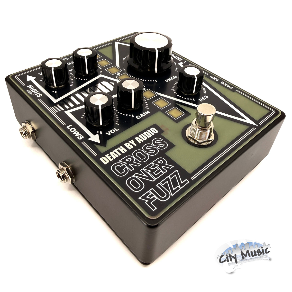 Used Death By Audio Crossover Fuzz Guitar Effects Pedal ♫