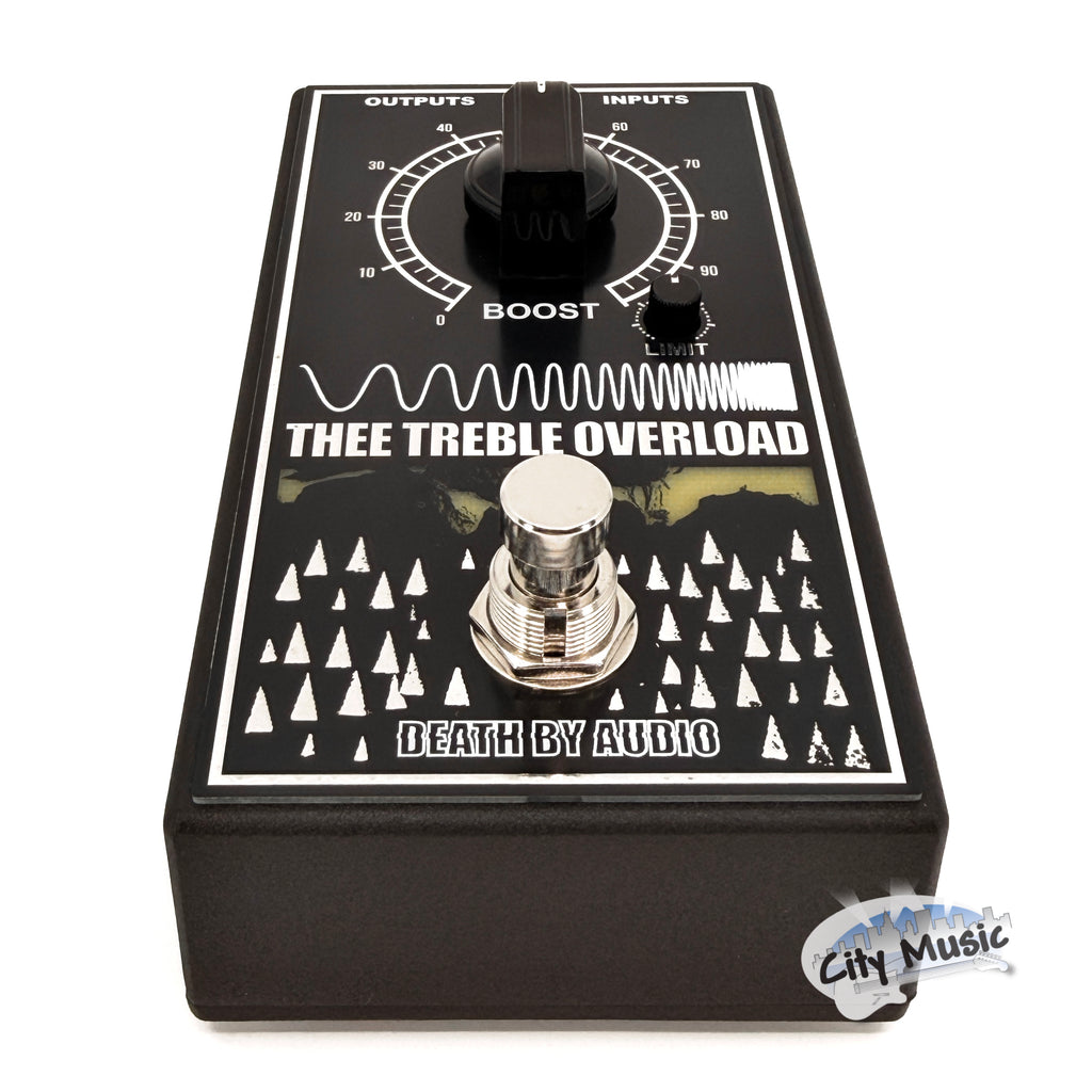 Used Death By Audio Thee Treble Overload Stereo Treble Boost Guitar Effects Pedal ♫