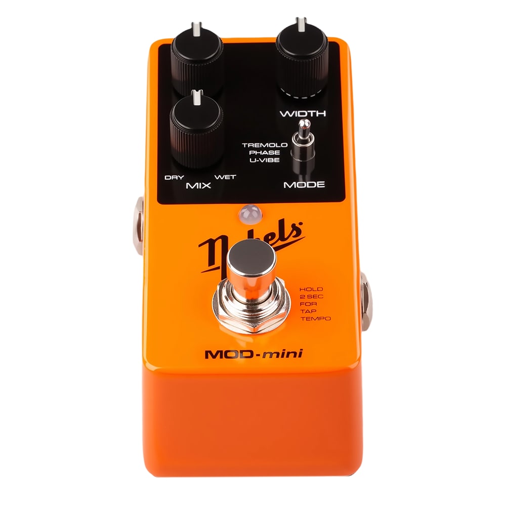 Nobels MOD-mini mini modulation pedal — footswitch and jacks