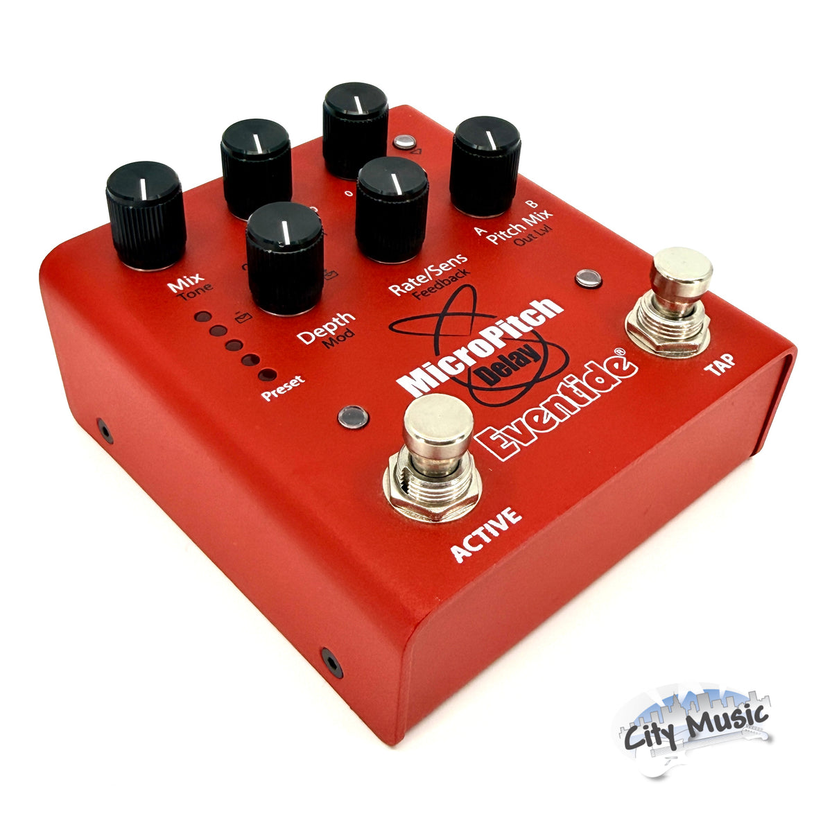 Used Eventide MicroPitch Delay Pitch Shifter Guitar Effects Pedal ♪
