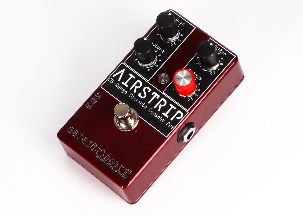 New Catalinbread Airstrip CB-Range Discrete Console Preamp Guitar Pedal Red