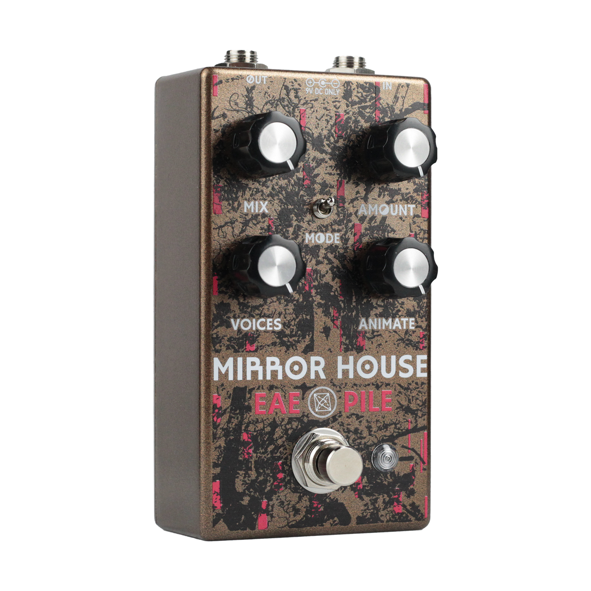 New Electronic Audio Experiments Mirror House V2 Pitch Shifting Modulator Pedal