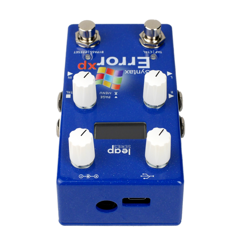 New Alexander Syntax Error XP Glitch Computer Guitar Effects Pedal