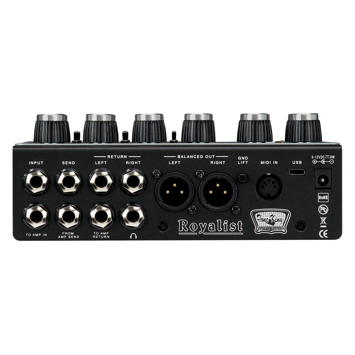 Used Tone King Royalist High Voltage Tri-Tube British Preamp Guitar Effects Peda