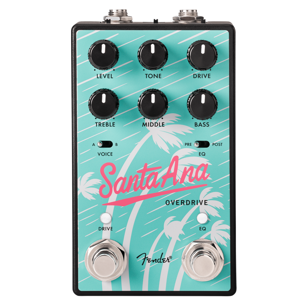 Used Fender Santa Ana V2 Overdrive Guitar Effects Pedal