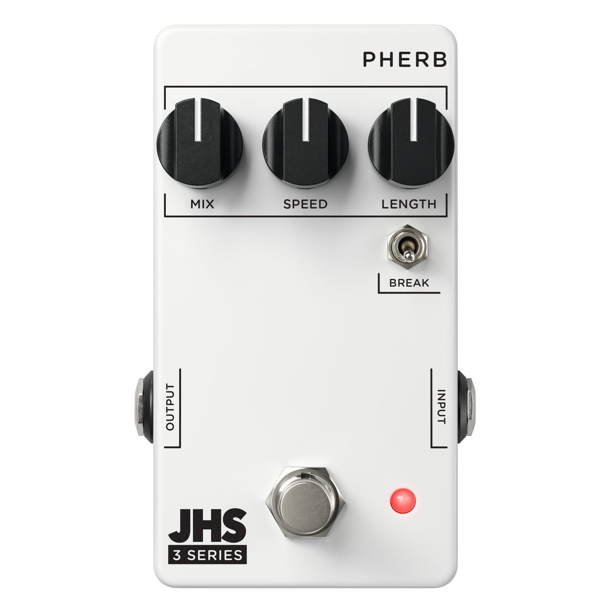 New JHS 3 Series PHERB Phaser + Reverb Guitar Effects Pedal
