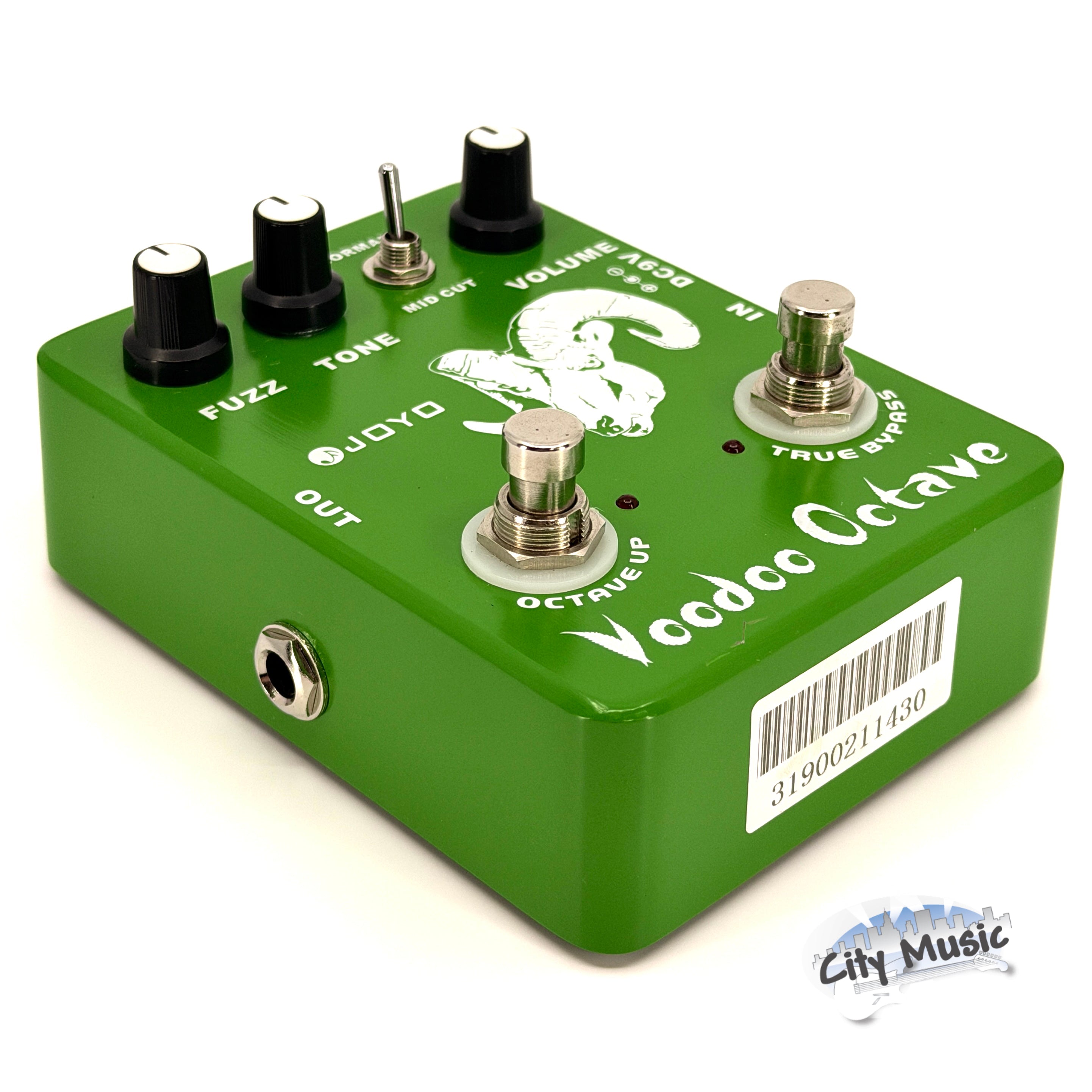 Used JF-12 Voodoo Octave Guitar Effects Pedal ♪